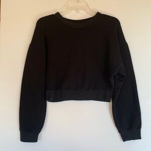 Reformation Crop Sweat Shirt Size XS